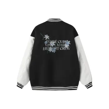 HELIPORT Baseball Jacket Unisex Black