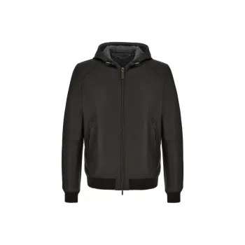 Canali Leather Jacket
