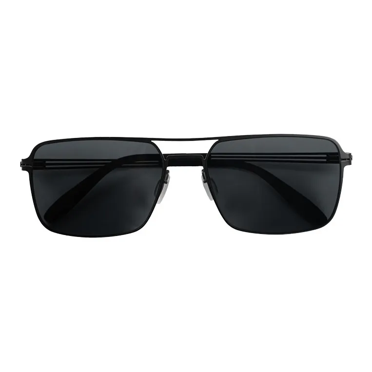 YUZHAOLIN Metal Aviator Sunglasses Unisex-3