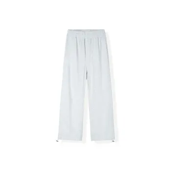 WILD LEADER Casual Pants Unisex Gray