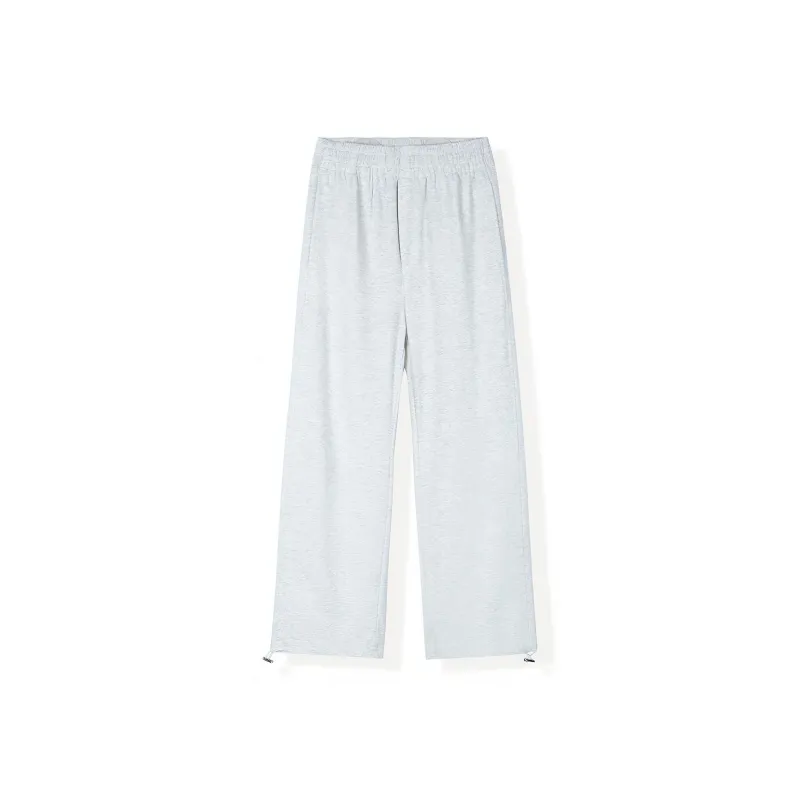 WILD LEADER Casual Pants Unisex Gray-0