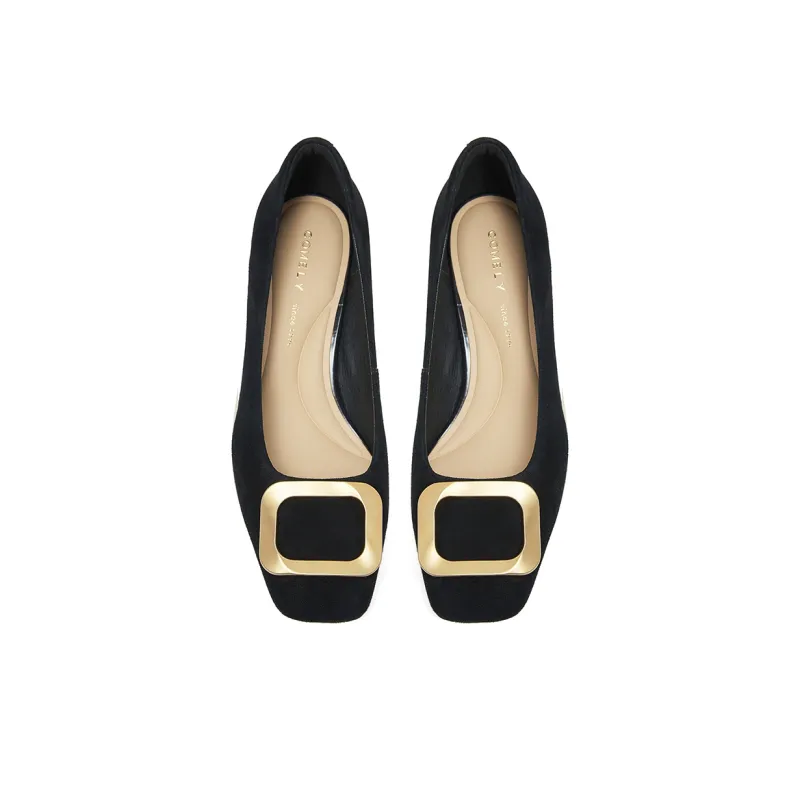 COMELY High Heels Women's Cream White, Creamy Apricot, Elegant Black-13