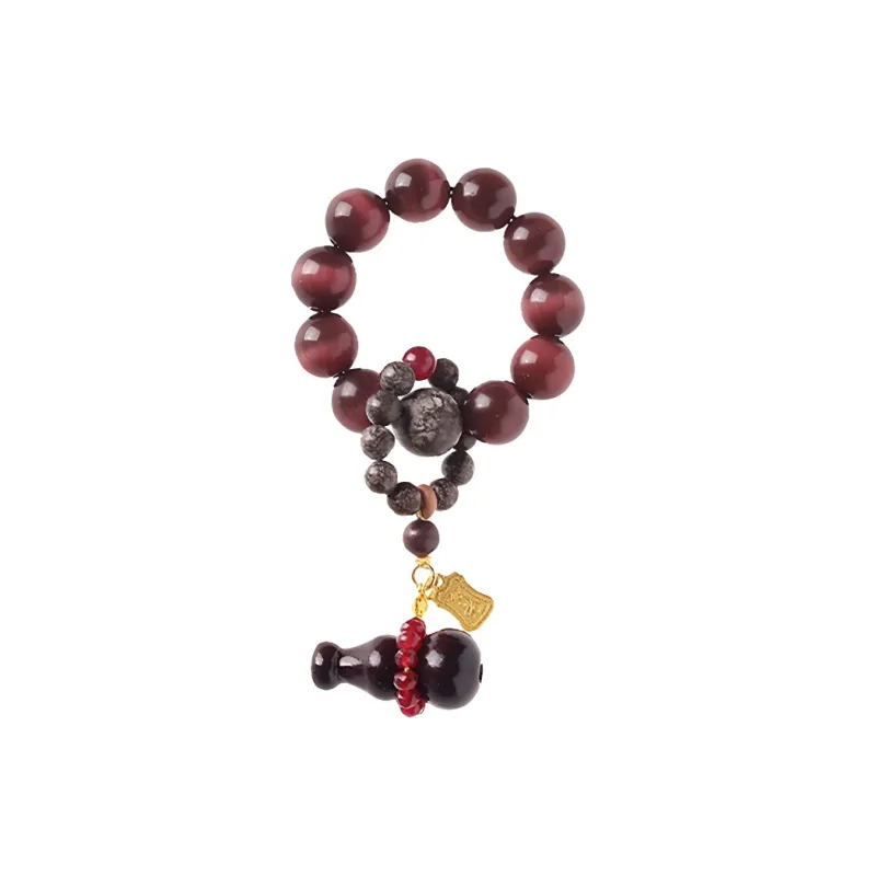 TENGXUNSHIPINCAOCHANGDI The Second Season Of 'Qing Yu Year' Alloy Faux Crystal Bracelet Rope Bracelets-4