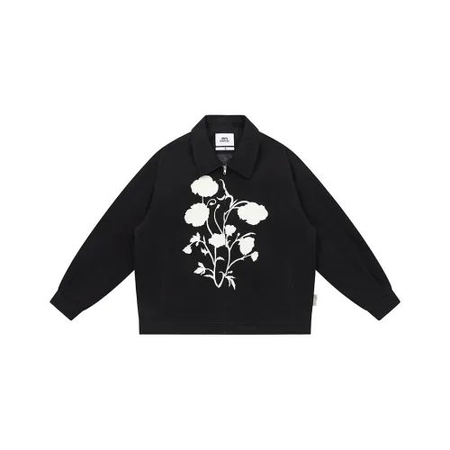 EMPTY REFERENCE Jackets Coats Unisex Black