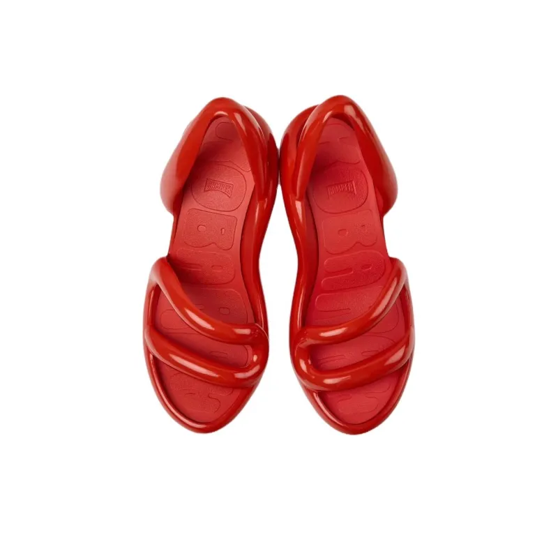 CAMPER Kobarah One Strap Sandals 7.6cm Women's Red-2