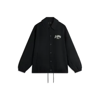 LiNing Sports Fashion Collection Trench Coat Men's Black