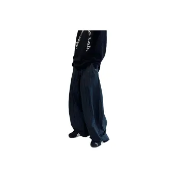 NEVER RULE Casual Pants Unisex Black