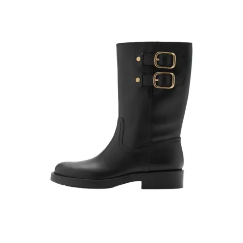 MANGO Ankle Boots Women's Black