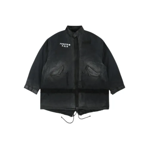 GRAILZ Parka Coats Unisex Black