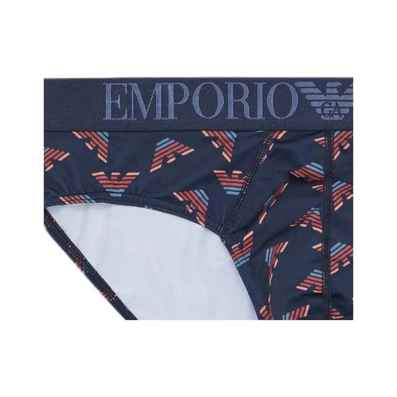 EMPORIO ARMANI Underpants Men's 1 Pack Navy Blue-2