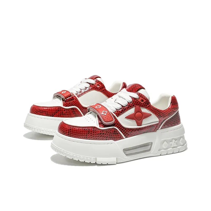MOERBAI Lava Series Height Increasing Low Top Casual Shoes Men's-9