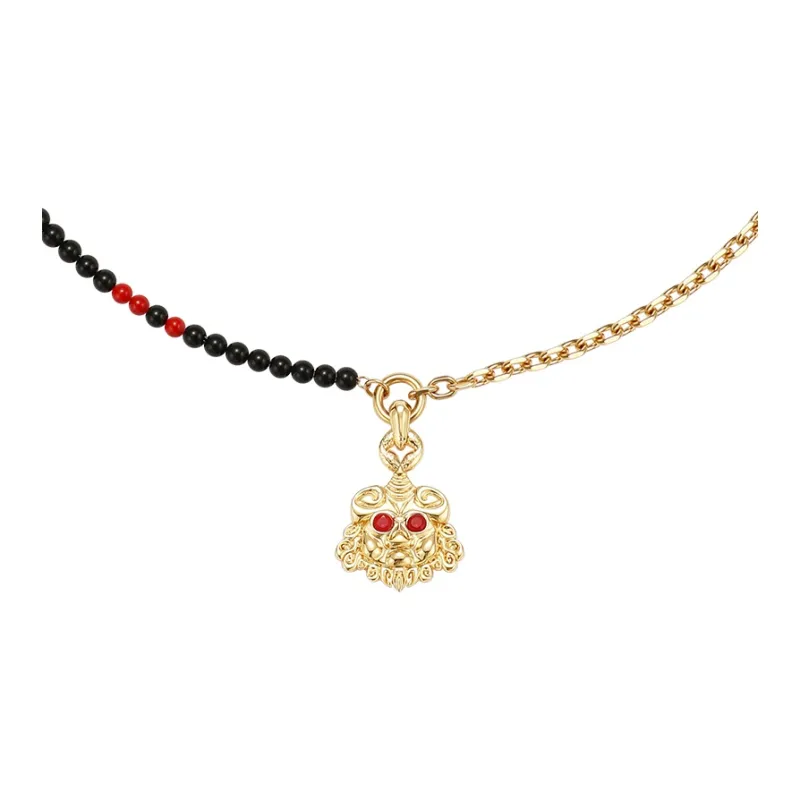 BABAMA Obsidian Necklaces Unisex-4