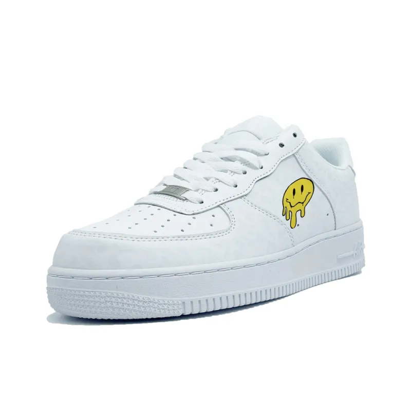 PAIN OR PLEASURE Skateboard Shoes Unisex Heather White-1