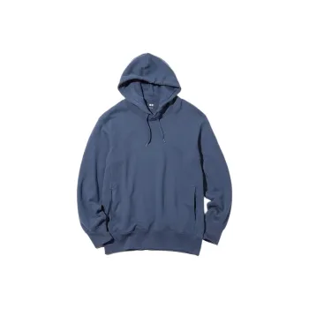UNIQLO Sweatshirt Unisex Sea Blue