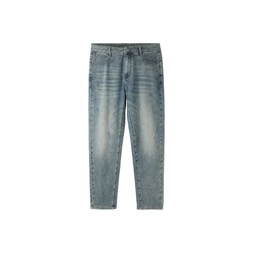 HLA Jeans Men's Blue Gray Denim Gradient