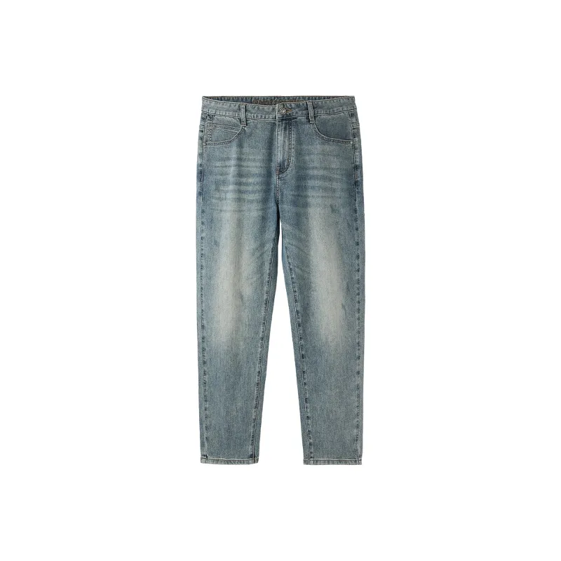 HLA Jeans Men's Blue Gray Denim Gradient-0