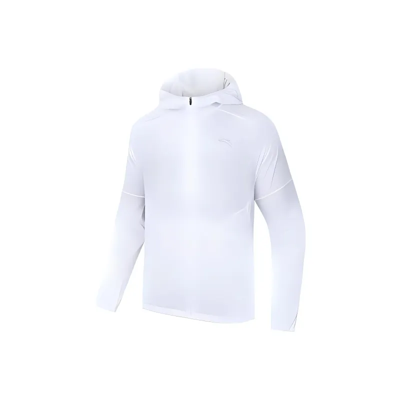 Anta Running Collection Trench Coat Men's Pure White-0