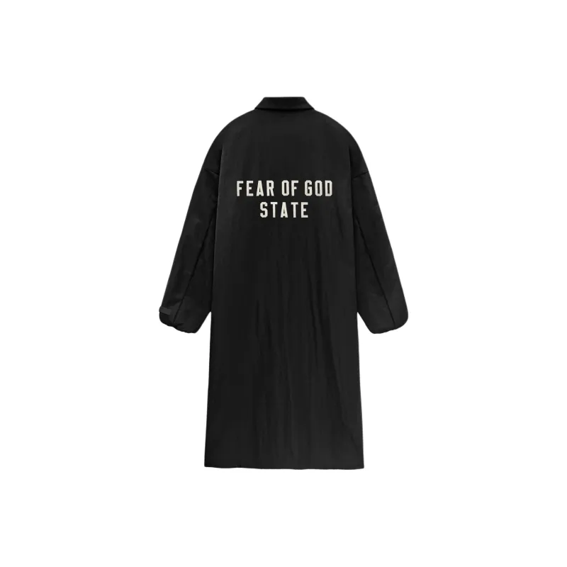 Fear Of God Essentials Textured Nylon Trench-0