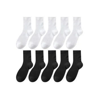 Cotton Gene Mid Calf Socks Men's Combo Set
