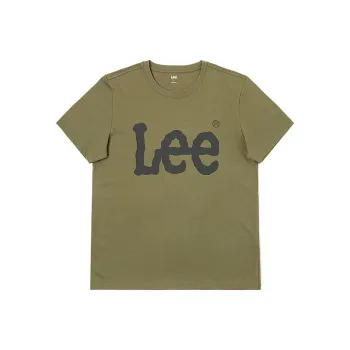 Lee SS25 T Shirt Men's Olive Green