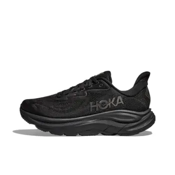 HOKA ONE ONE CLIFTON 10 Anti Slip Wear Resistant Low Top Casual Running Shoes Men's Black