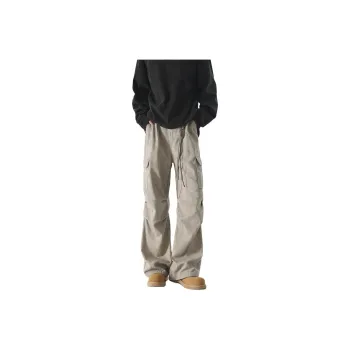 DOFERNERY Cargo Pants Unisex Khaki