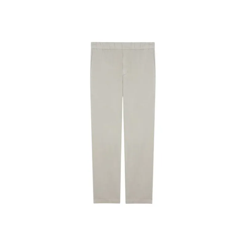 THEORY Casual Pants Men Gray White-0