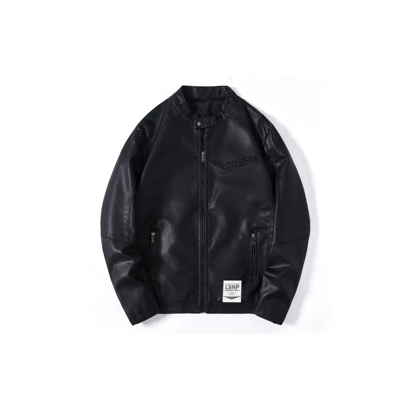 LISENPOK Leather Jackets Unisex-0