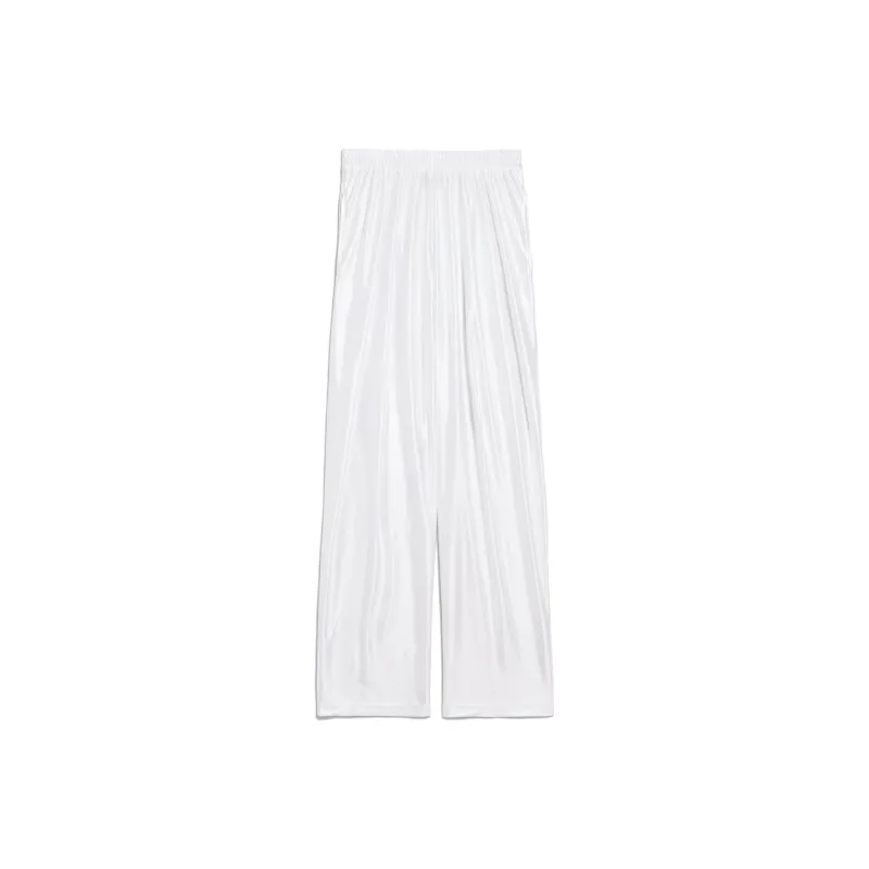 Balenciaga FW24 Knitted Sports Pants Loose Fit Style Unisex White-0