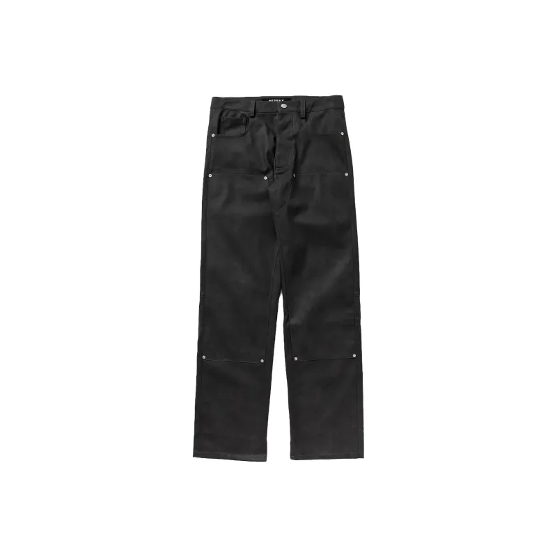 Misbhv Vegan Leather Carpenter Trousers-0