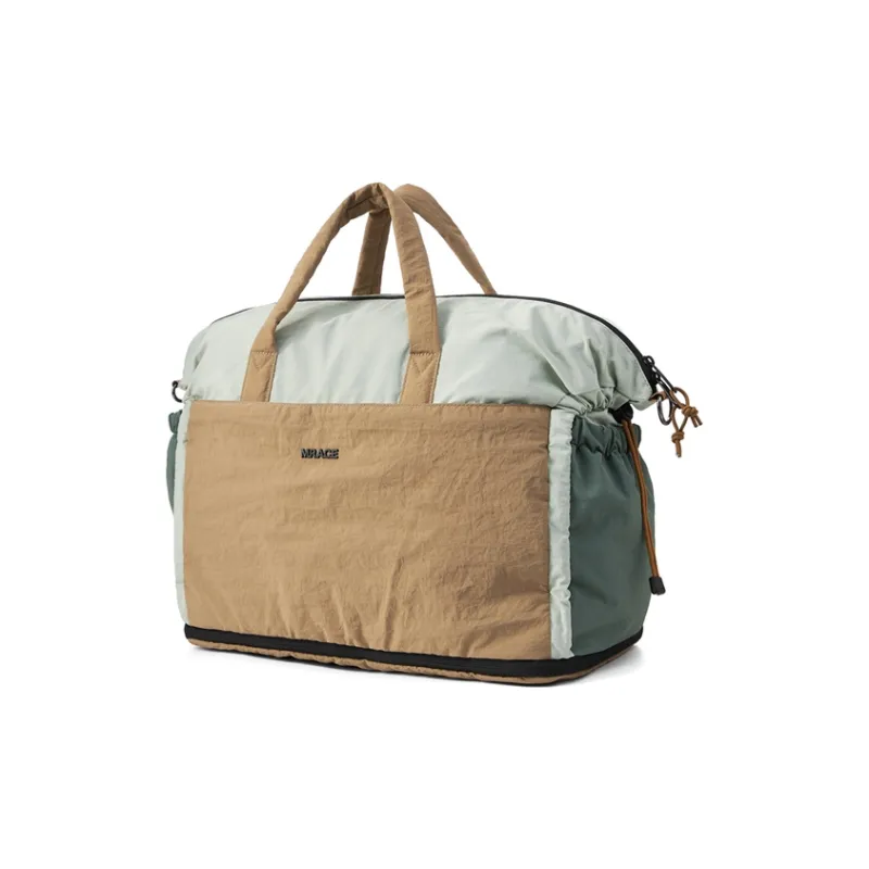 MR.ACE HOMME Fabric Handbag Travel Bag Unisex Matcha Brown/Cloud Smoke Purple/Gray Cyan Orange-9