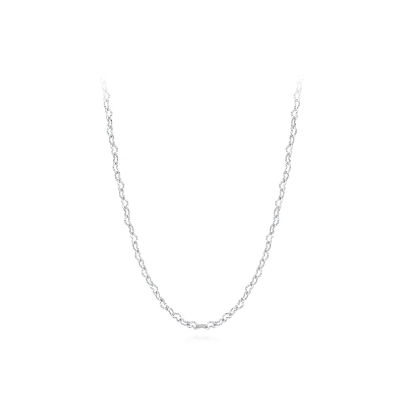 VEZA Sterling Silver Necklaces Unisex-7