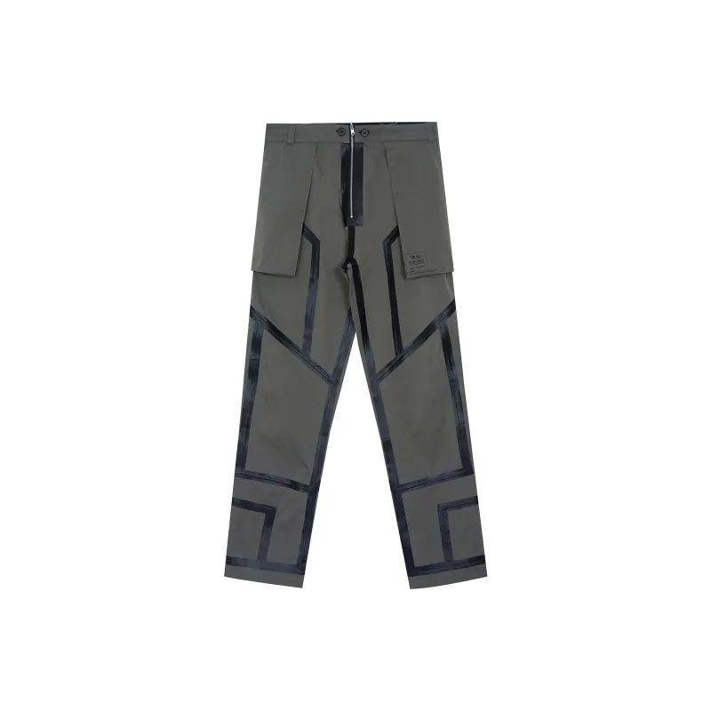 LAB.LFE Casual Pants Unisex Black-0