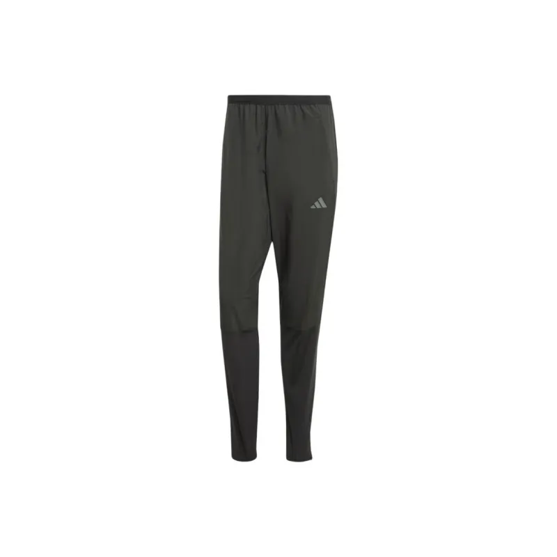 Adidas ADIZERO RUNNING JOGGERS Knitted Sports Pants Men's Black-0