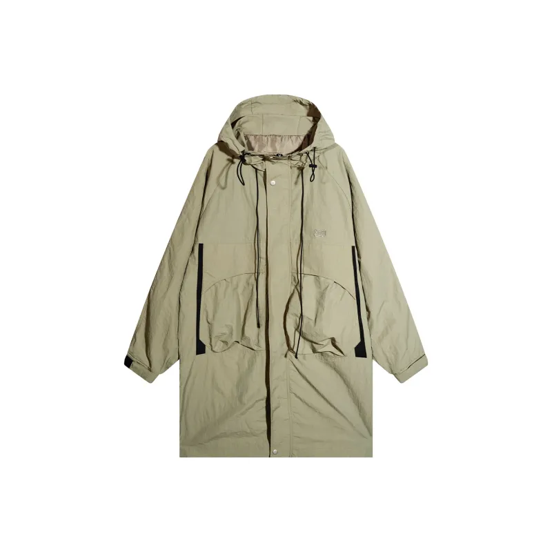 HEA Trench Coat Unisex Light Green-0
