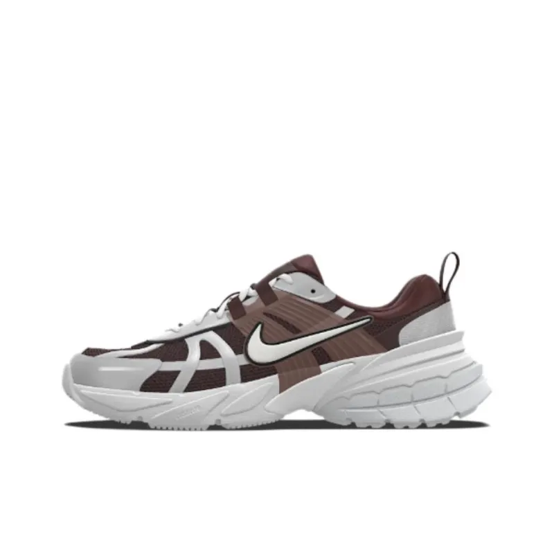 Nike V2K Run Anti Slip Wear Resistant Low Top Running Shoes Men's Brown-0