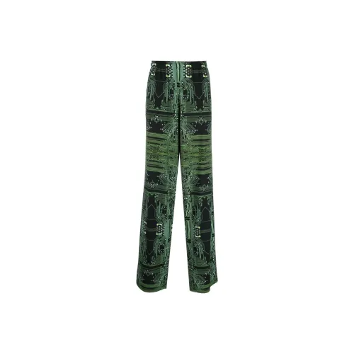 Vetements Cyber Fluid Wide leg Trousers