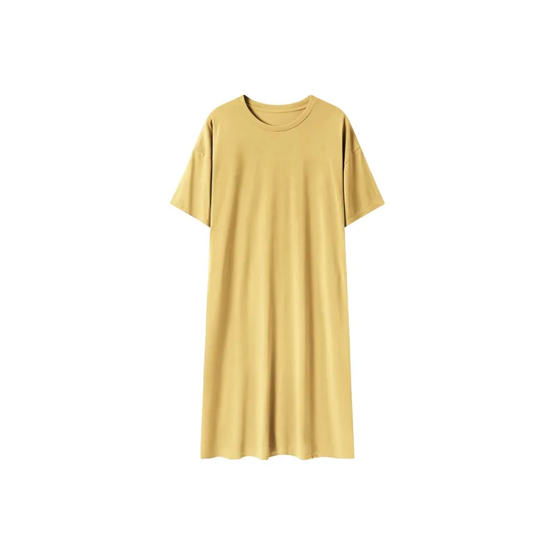 FENTENGCARE Nightgown Women's Gold-0