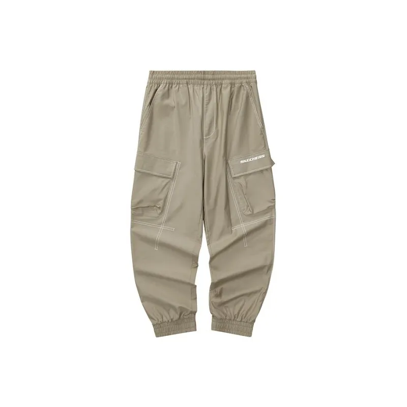 Skechers Knitted Sweatpants Men's Rock Beige-0
