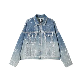 JACK&JONES Jackets Men E42 Medium Denim Blue