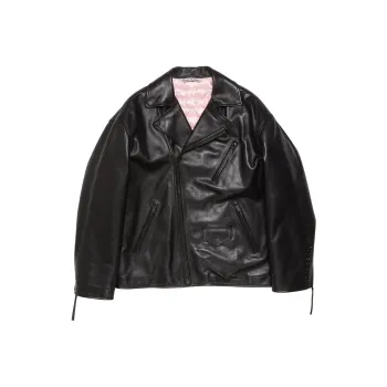 Acne Studios Zip Up Biker Jacket