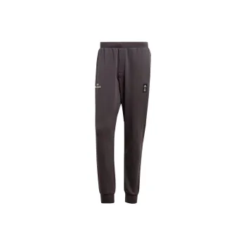 Adidas Real Madrid Cultural Story Tracksuit Bottoms Knitted Sports Pants Men's Black Gray Color