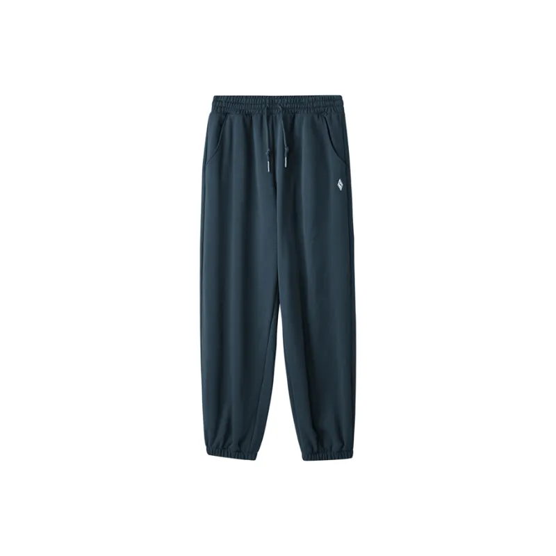 Skechers Romantic Crown Collaboration Series Knitted Sweatpants Unisex Safety Blue-0
