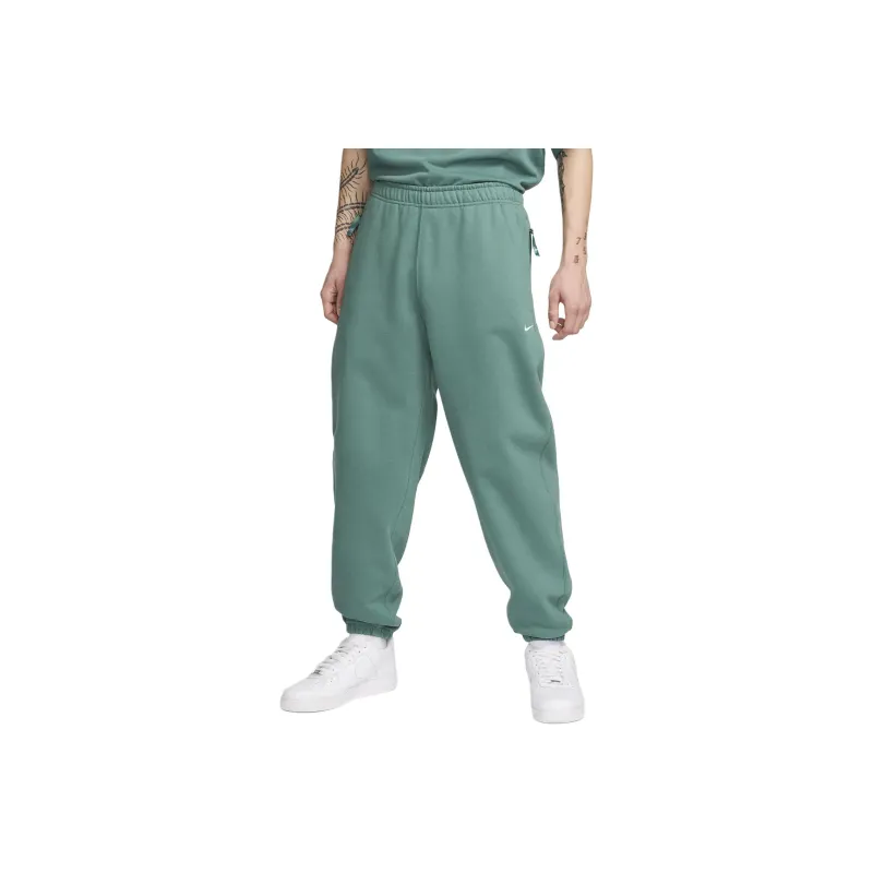 Nike Men's Fleece Trousers Knitted Sports Pants Men's Green-0