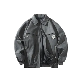 FAX FOR FMACM Leather Jacket Unisex