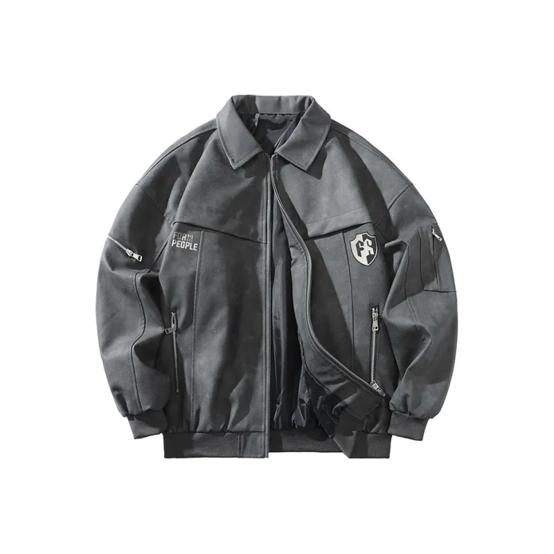 FAX FOR FMACM Leather Jacket Unisex-0
