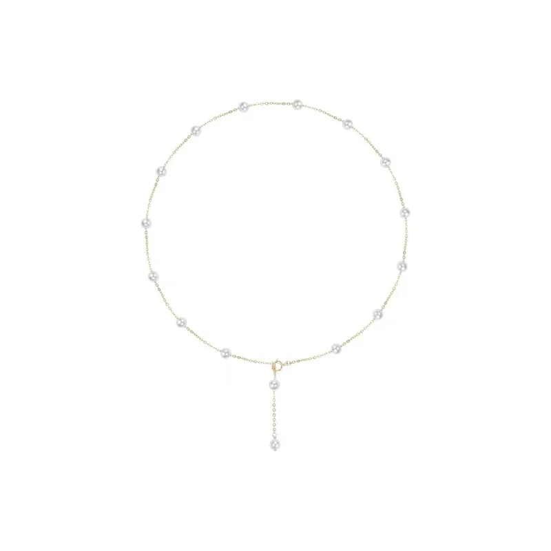 ONEKISS Gold Plated Copper Necklaces Women's-0