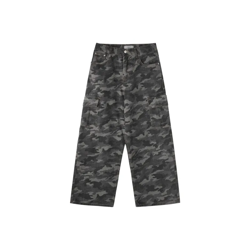 OX FREAK Jeans Unisex Camouflage-0