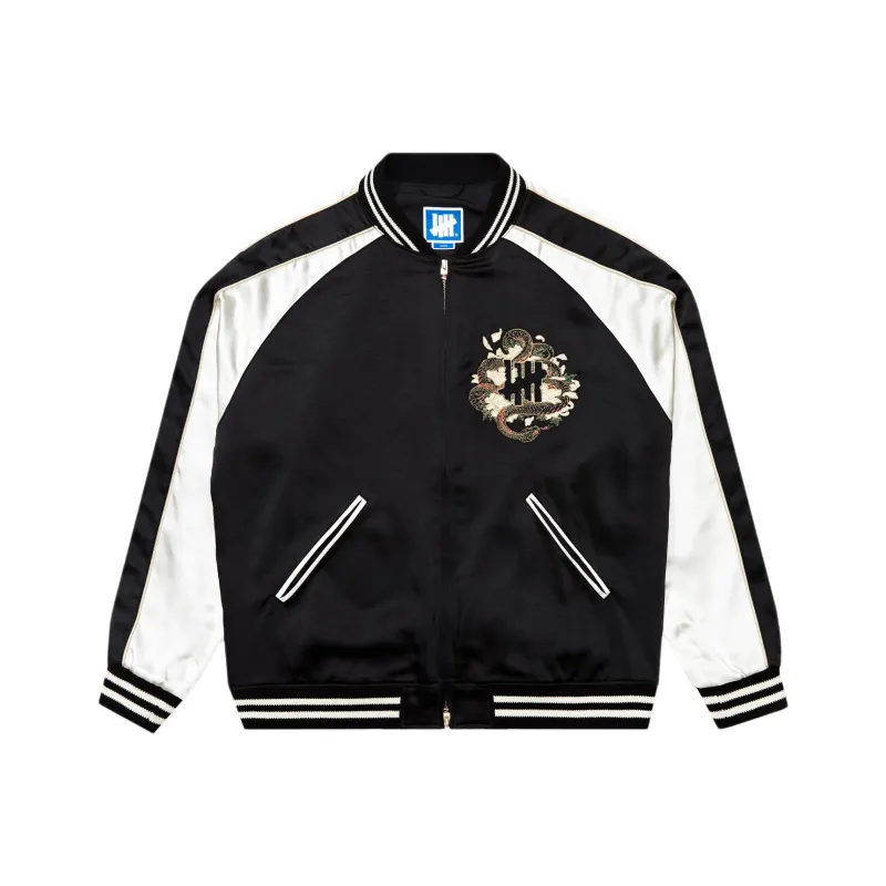UNDEFEATED CNY Snake Year Capsule Collection Baseball Jacket Unisex-0