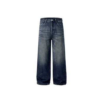 SONGS ALONG Jeans Unisex Royal Blue